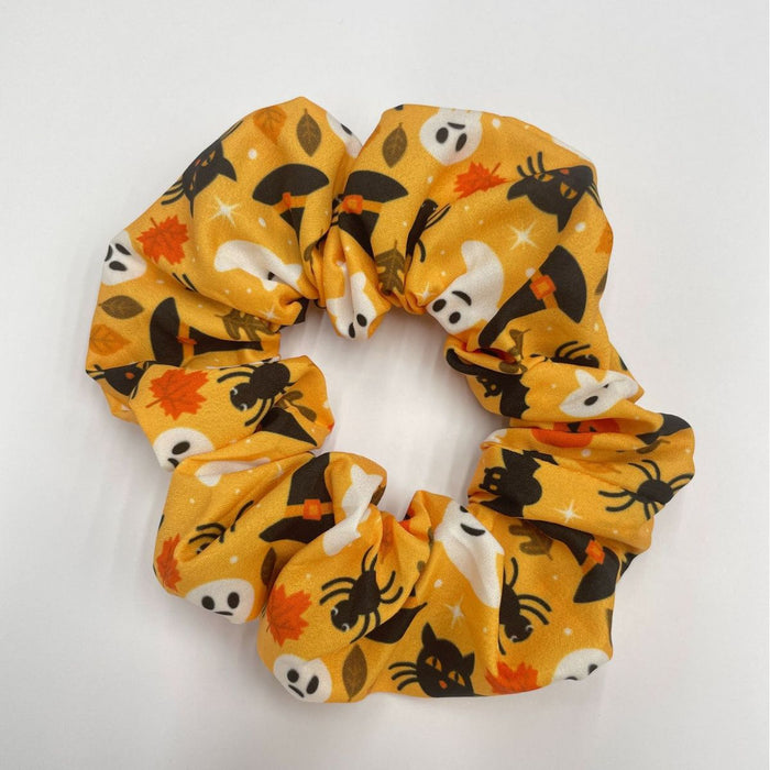 Wholesale Halloween Series Pumpkin Head Printed Polyester Hairband JDC-HS-Shil001