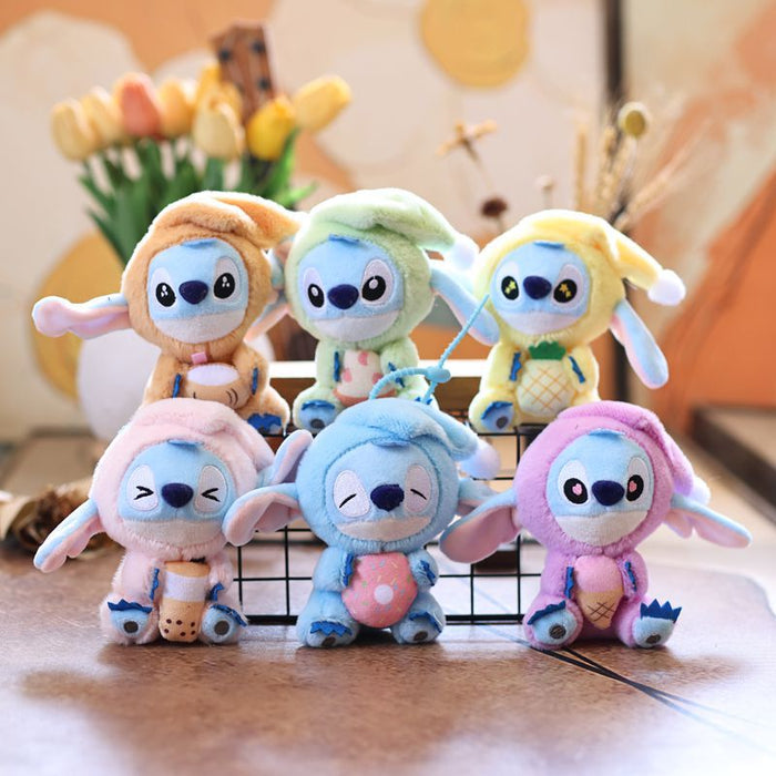 Wholesale Cute Cute Cartoon  Small Pendant Plush Toy Doll  Bag Hanging Keychain Cloth Doll