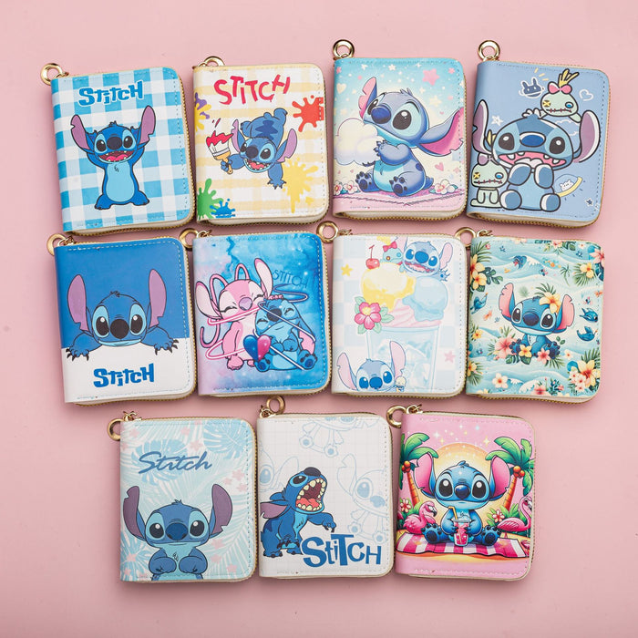 Wholesale Cute cartoon PU wallet with zipper