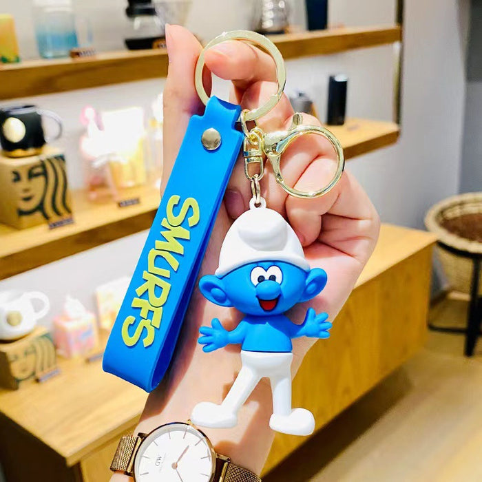 Wholesale Creative Cartoon Doll Car Keychain Soft Glue JDC-KC-NLu037