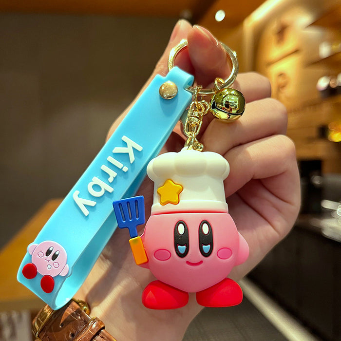 Wholesale Cartoon Silicone Doll Keychain JDC-KC-Tingm198