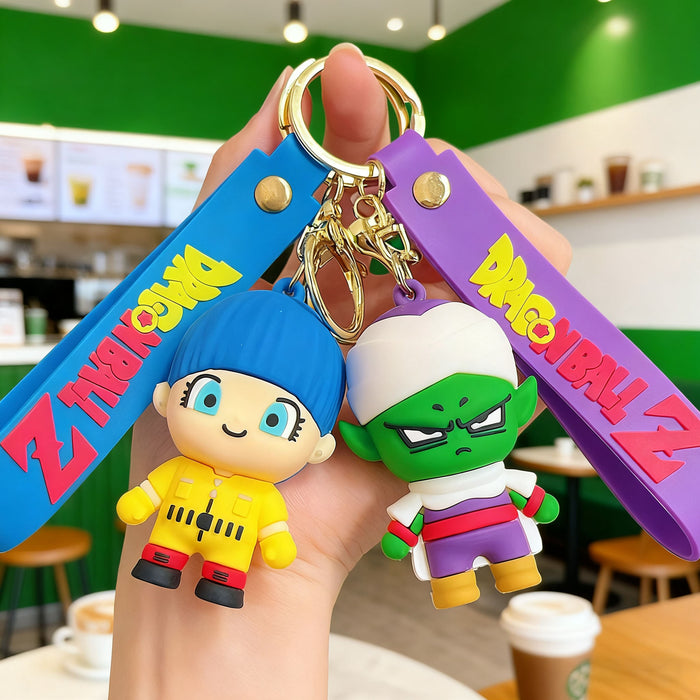 Wholesale Cartoon Keychain Silicone PVC Bag Charm Gift Accessory