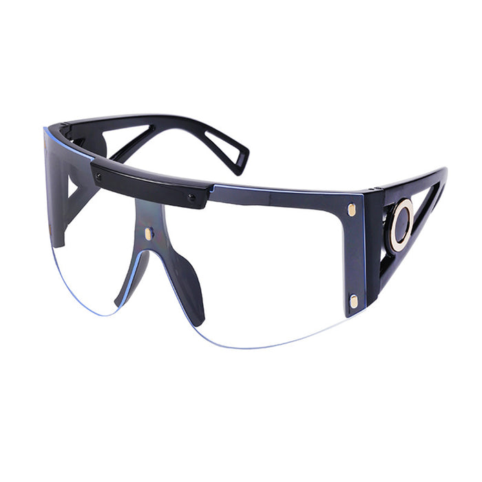 Wholesale  One-piece Large-frame sunglasses Women's sunglasses