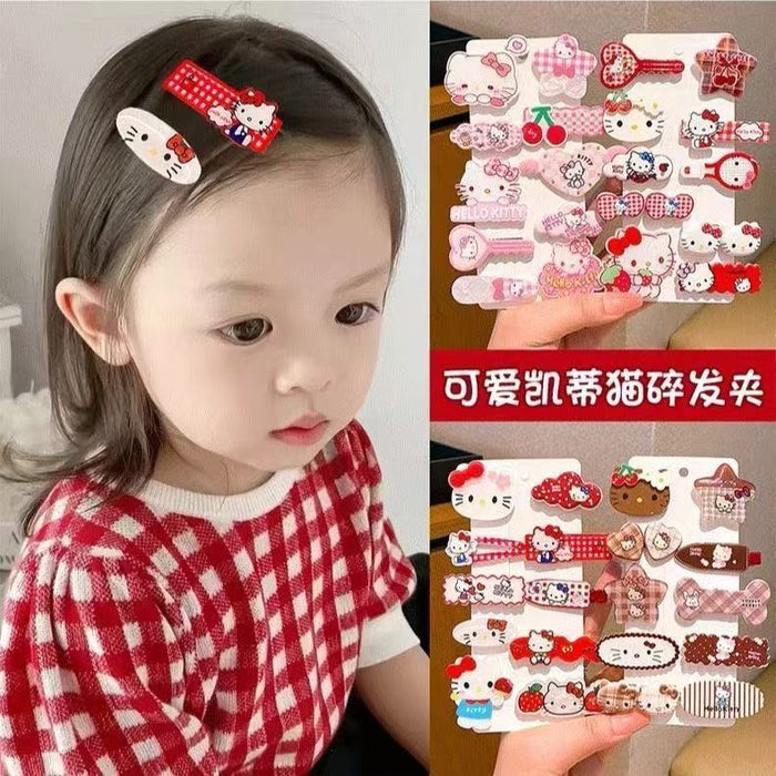 Wholesale Cute cartoon character hair clips for girls