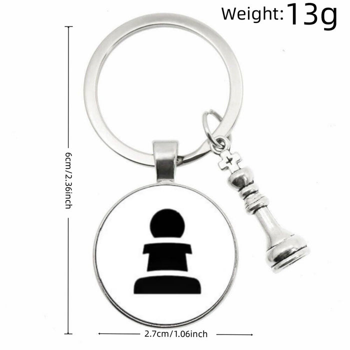 Wholesale Time Stone Keychain Alloy Car Bag Pendant