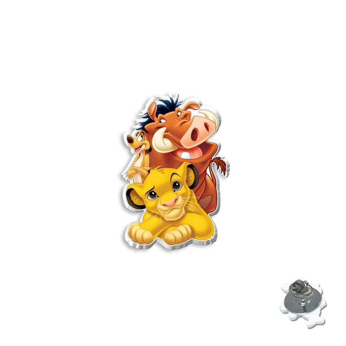 Wholesale Cartoon Collar Pin Acrylic Cute Collar Pin