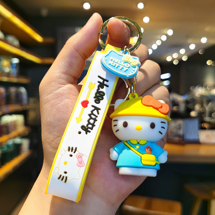 Wholesale Cartoon Doll Silicone Keychain JDC-KC-Tingm219