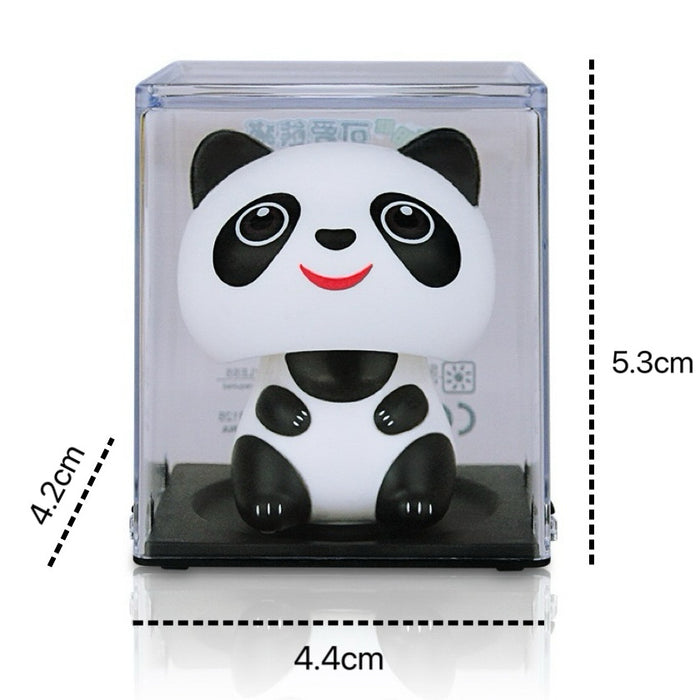 Wholesale Miniature solar-powered lucky cat desk ornament