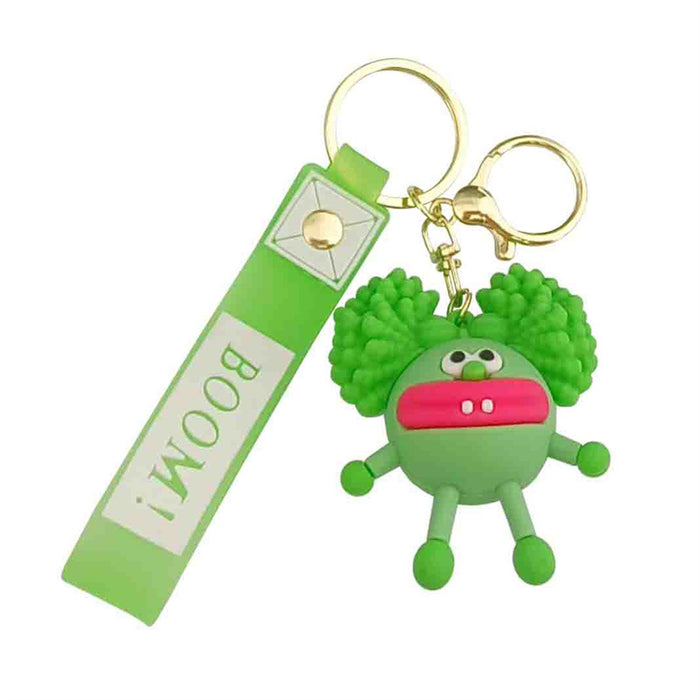 Wholesale Cartoon Silicone Doll Keychain JDC-KC-HaoXi004