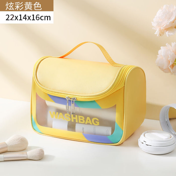 Wholesale Cosmetic bag large capacity cosmetic storage bag portable waterproof toiletry bag