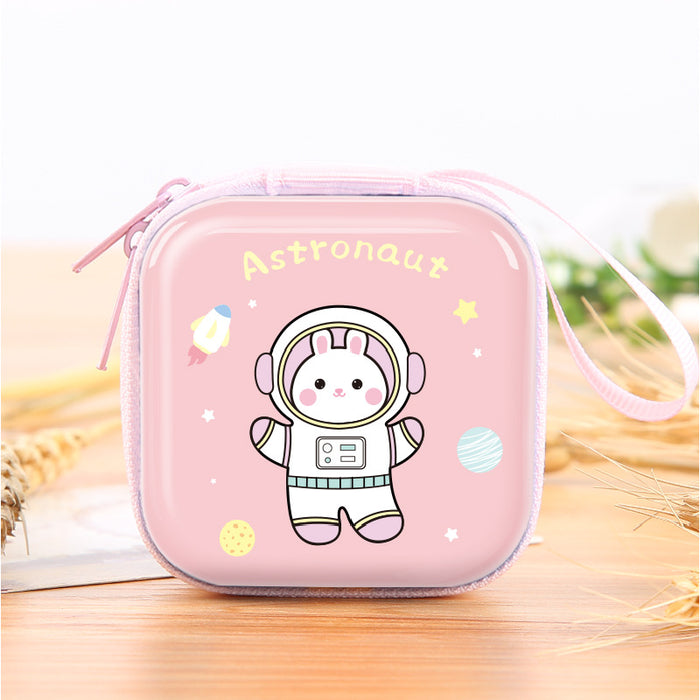 Wholesale coin purse change storage earphone cable storage bag children portable zipper earphone box