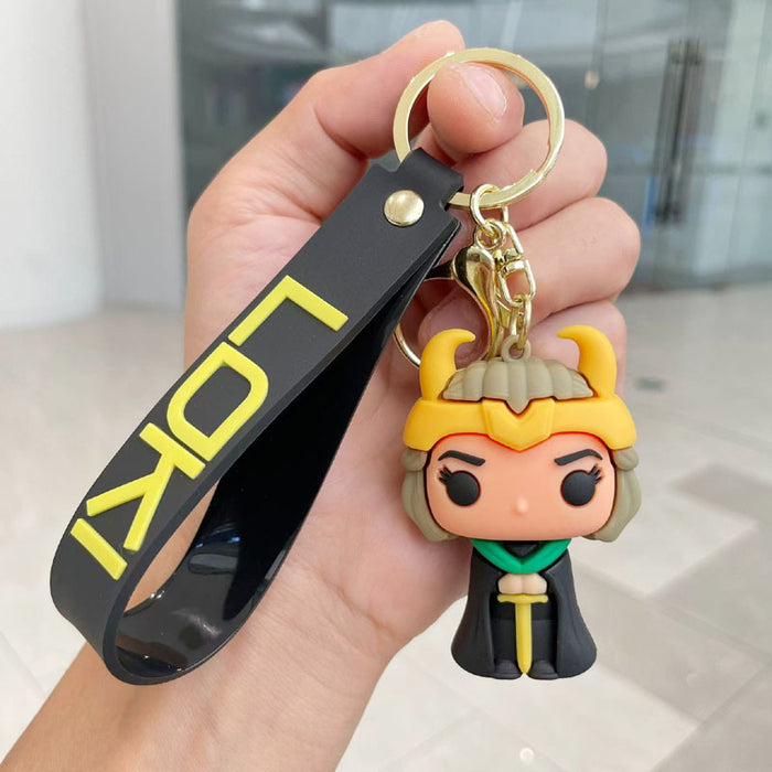 Wholesale Cartoon Cute PVC Keychain JDC-KC-YYi010