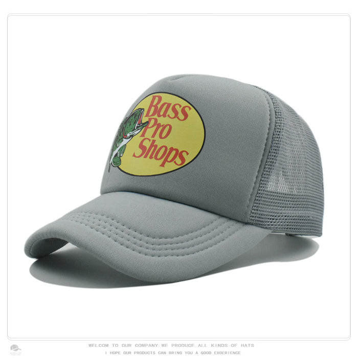 Wholesale Printed baseball cap summer net cap outdoor sunscreen sunshade driver cap
