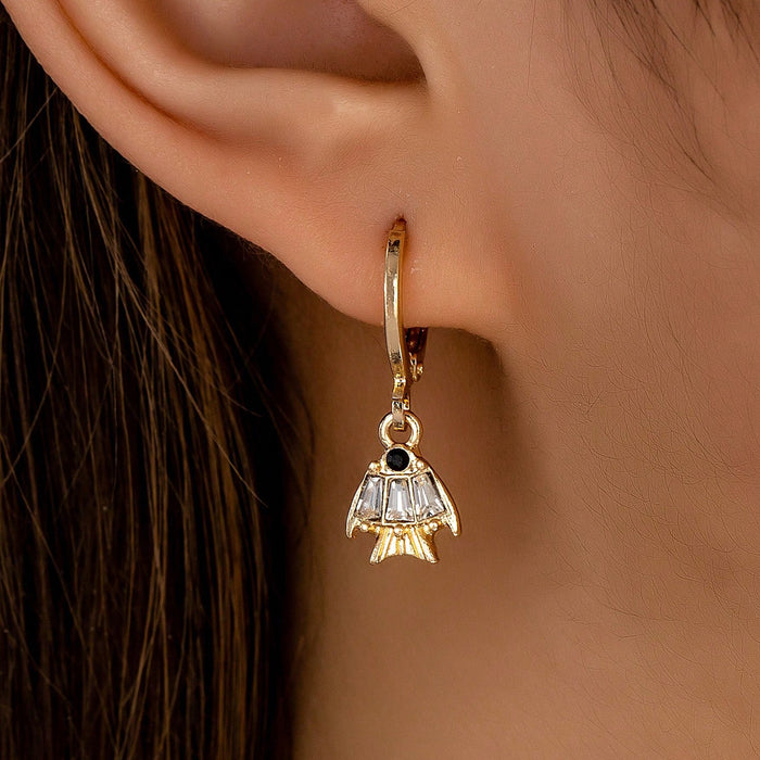 Wholesale Beach vacation ocean simple alloy starfish nut tree sea turtle ladies earrings