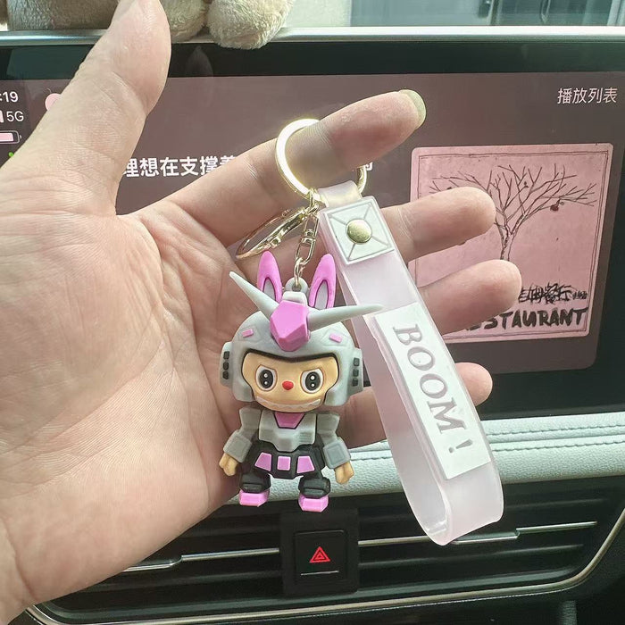 Wholesale Cartoon Mecha Keychain Pendant Keychain