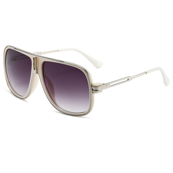 Wholesale Large-Frame s Metal UV-Protection Sunglasses