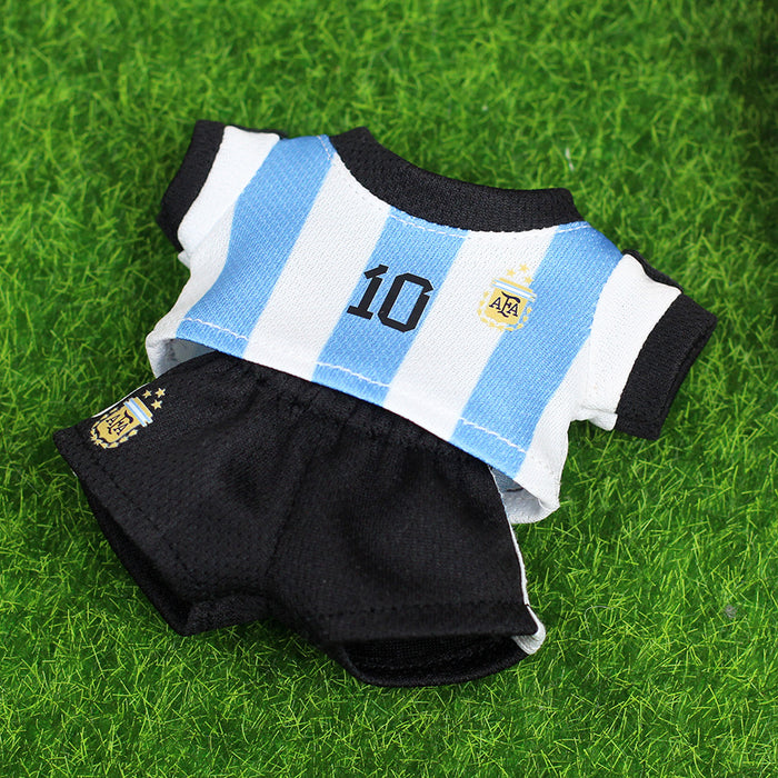 Wholesale 3pcs Doll Football Uniform Accessory - Doll Clothes