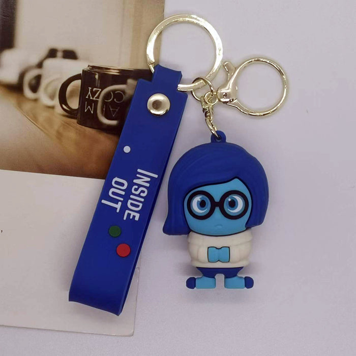 Wholesale cartoon mind Secret Service team key chain pendant bag car key chain accessories gift