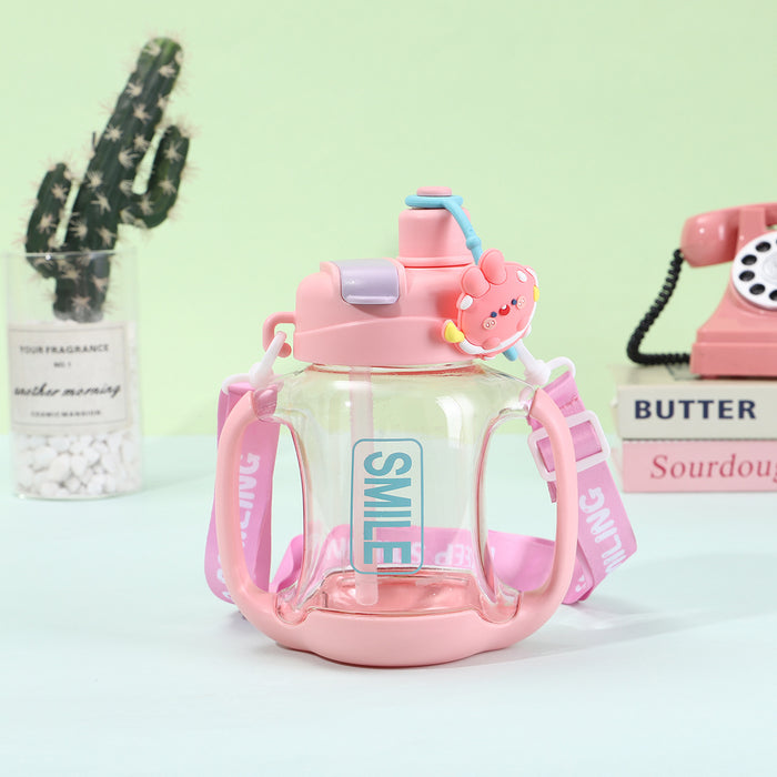 Wholesale Large capacity cute cartoon sports Tumblers cup