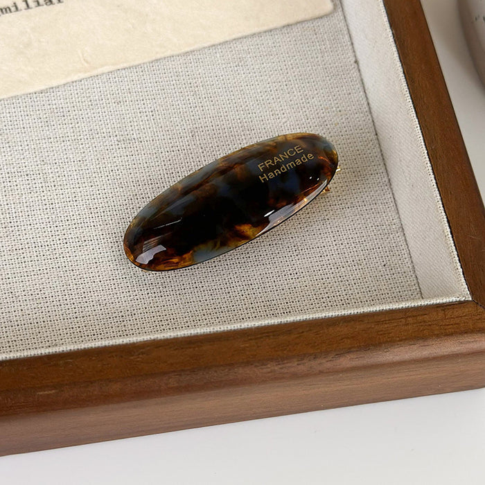 Wholesale  Oval small size hairpin women's retro forehead broken hair bangs duckbill clip