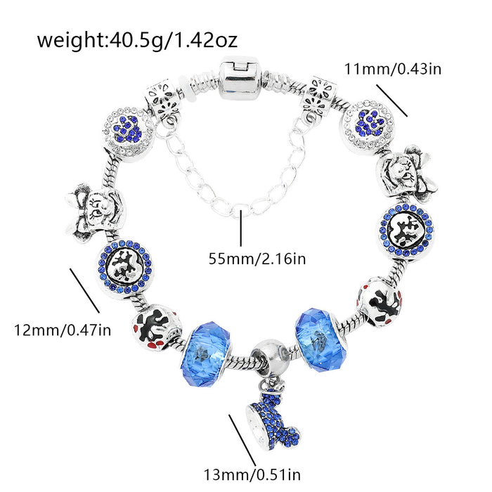 Wholesale Film and Television peripheral Animation Original God series  bad rabbit pan family bracelet diy beads loose beads jewelry