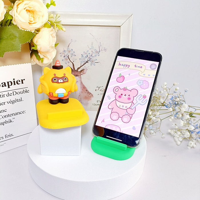 Wholesale PVC Cartoon Doll Mobile Phone Holder JDC-PS-MingT008