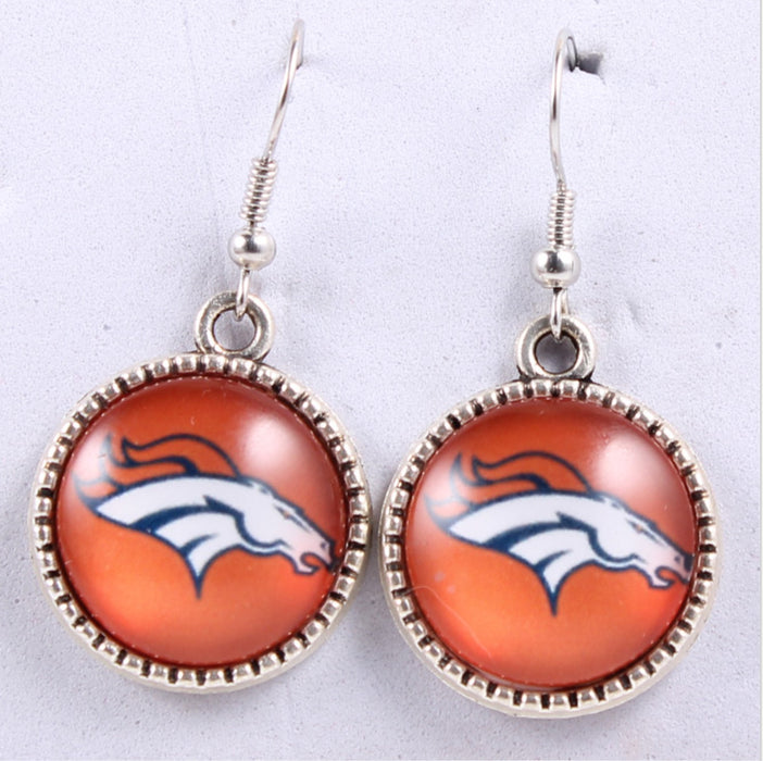 Wholesale Football Team Earrings Jewelry