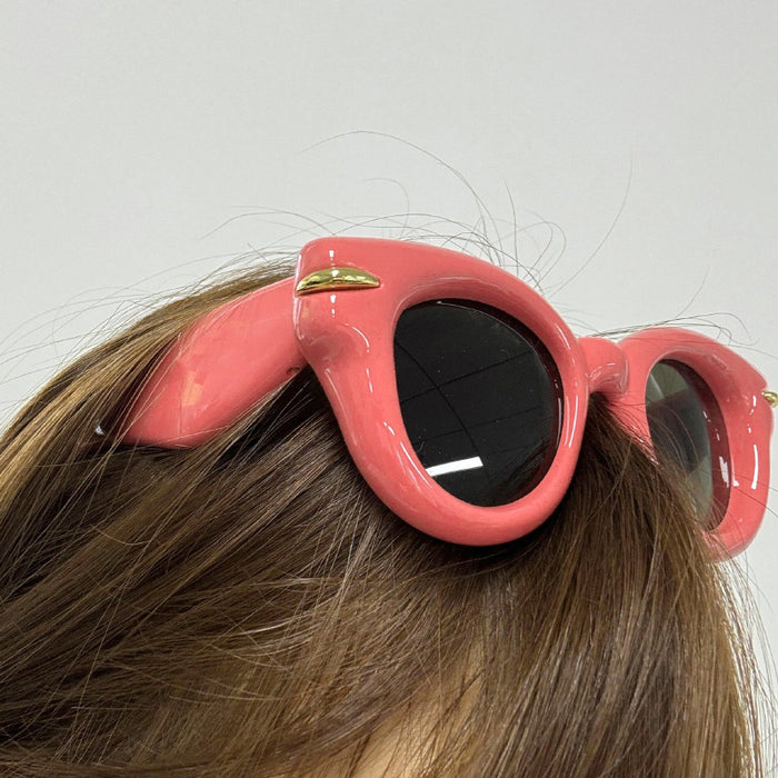 Wholesale Sunglasses Thick Frame Red Sunglasses