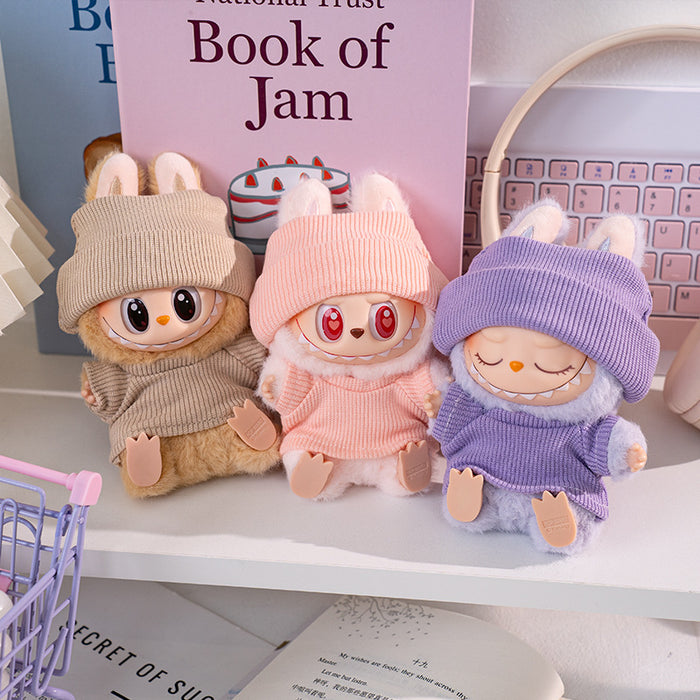 Wholesale 15cm Clothes Sitting Party Printed Clothes