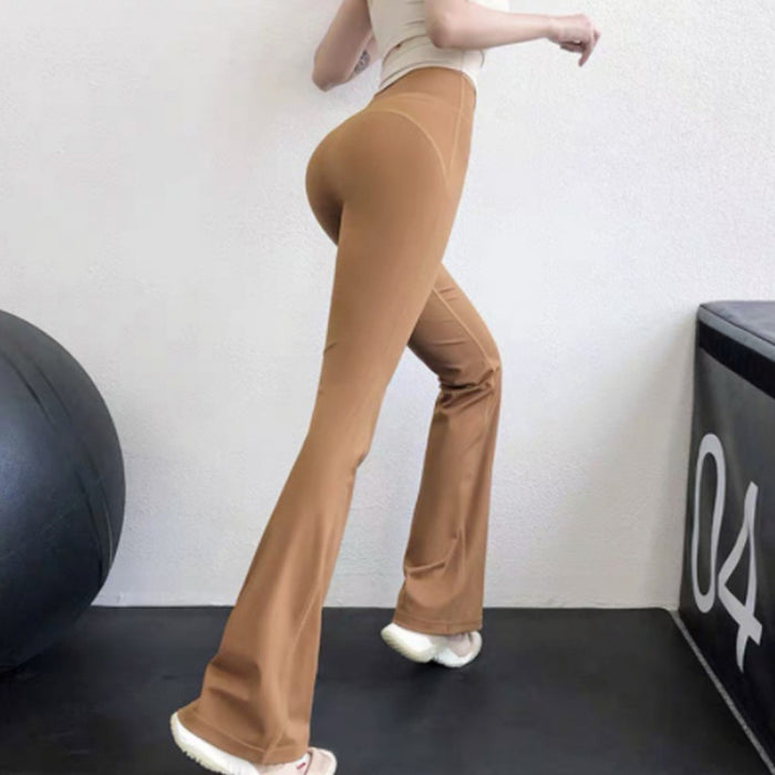 Wholesale Wide leg yoga pants, tight fit, high waist, hip lifting, exercise, fitness, leisure, high elasticity