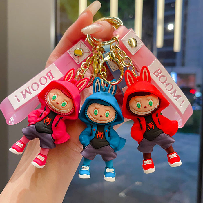 Wholesale Little Sheep Keychain Car Ornament Bag Pendant Gift Cross-Border