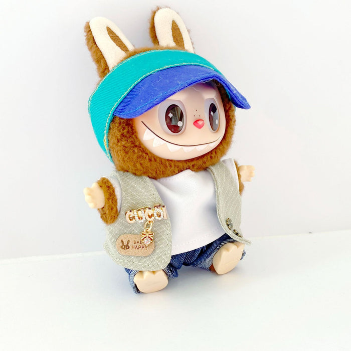 Wholesale Doll Clothes,  Vinyl Doll Clothes,  Denim Vest,  Casual Small Vest Outerwear