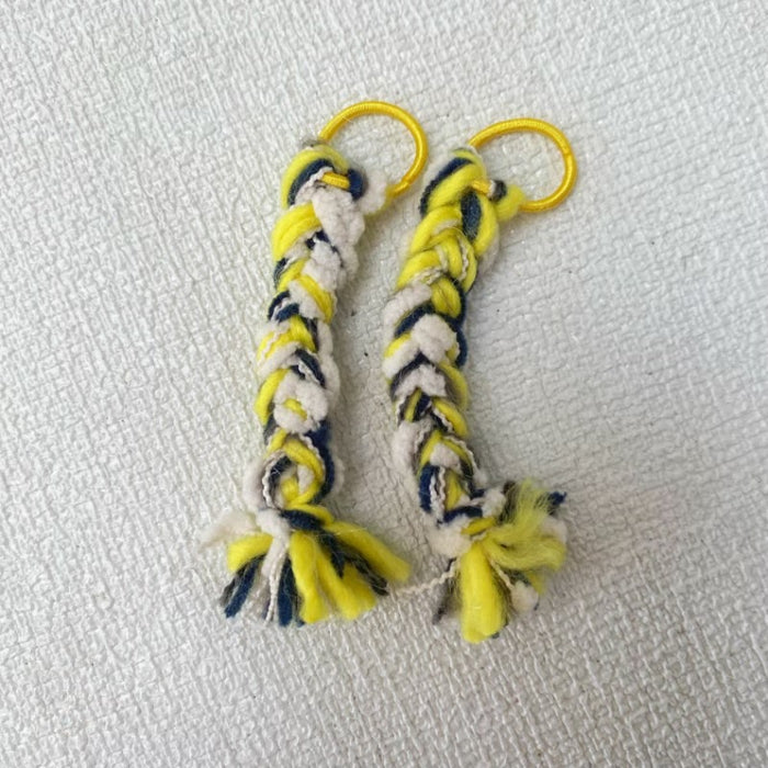 Wholesale Multi-color yarn braided braids for dolls