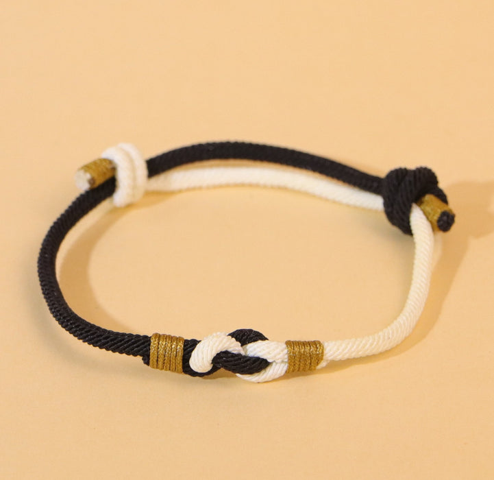 Wholesale Red rope everlasting longing for each other lovers bracelet jewelry keepsake commemorative diamond knot bracelet hand woven hand rope