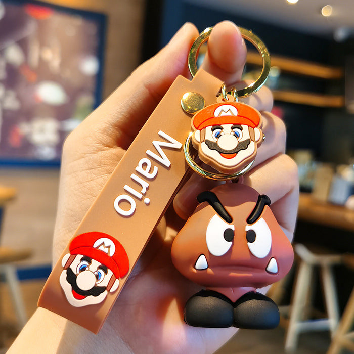 Wholesale PVC Cartoon Three-dimensional Keychain JDC-KC-TingM311