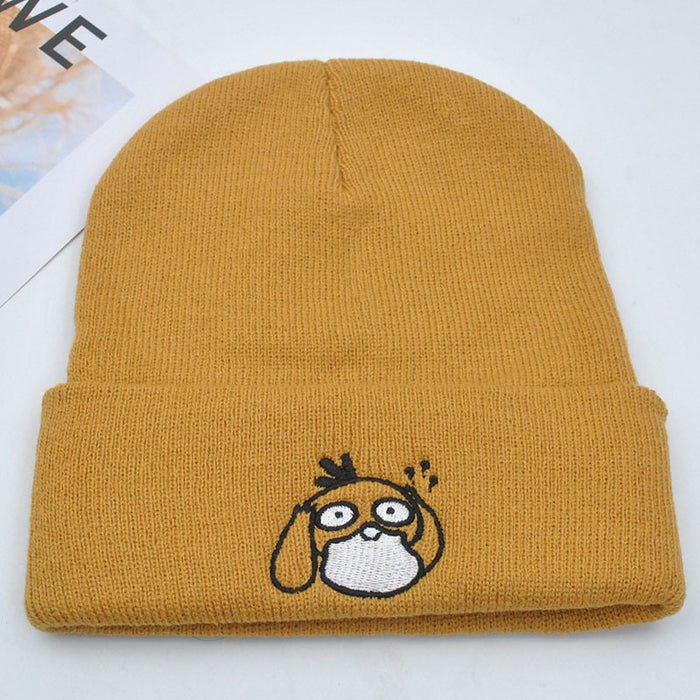 Wholesale Autumn and Winter Acrylic Embroidery Knitted Beanie JDC-FH-PeiN013