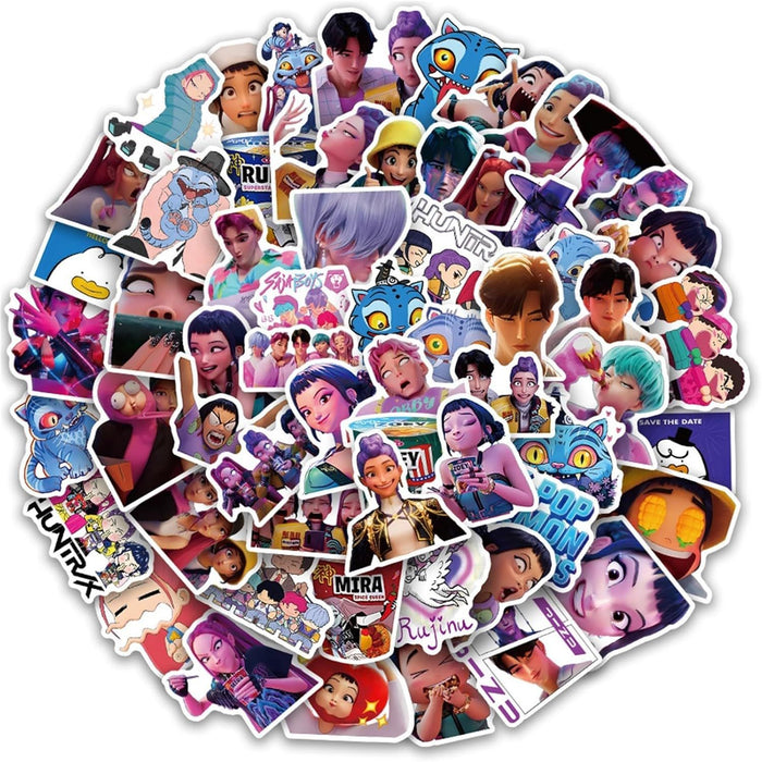 Wholesale 180pcs Idol movie waterproof water bottle laptop sticker kpop