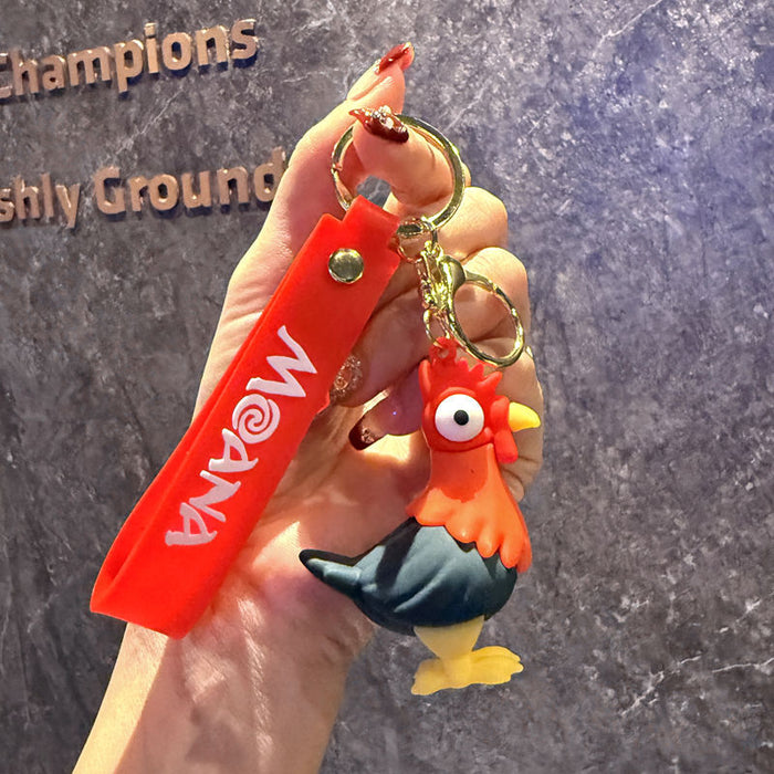 Wholesale Ocean Cartoon Pendant Car Keychain Accessories Small Gift