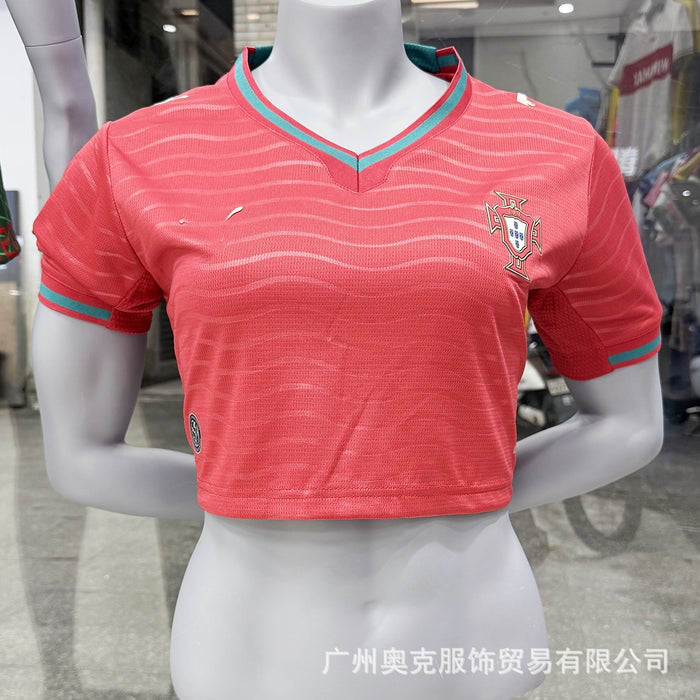 Wholesale World Cup Short Sleeve Women' s Jersey Top Football Shirt
