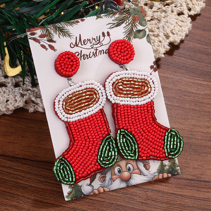 Wholesale Christmas tree  earrings  jewelry
