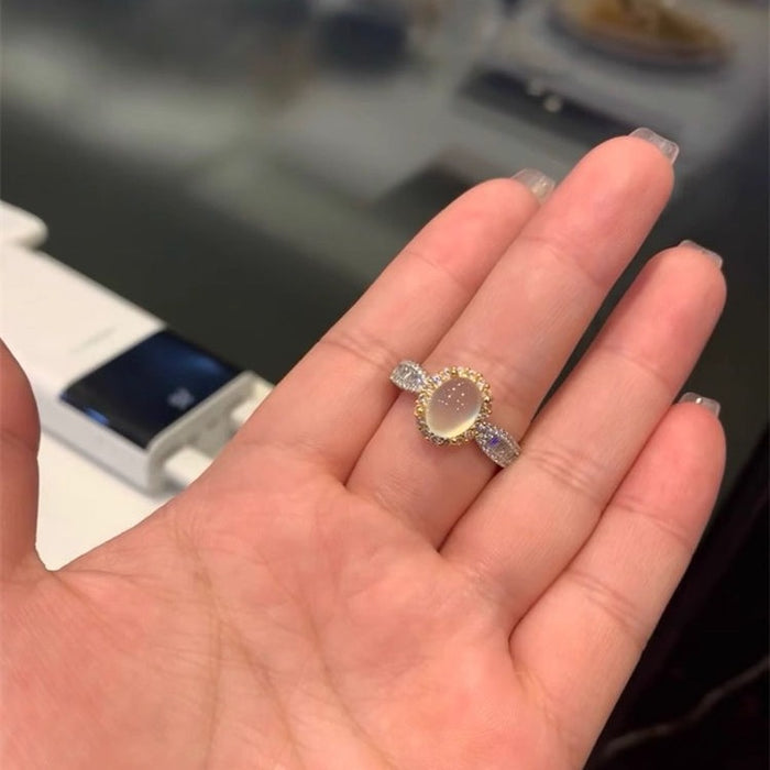 Wholesale French luxury ring, women's simple and cool style ring, niche personality design, index finger ring