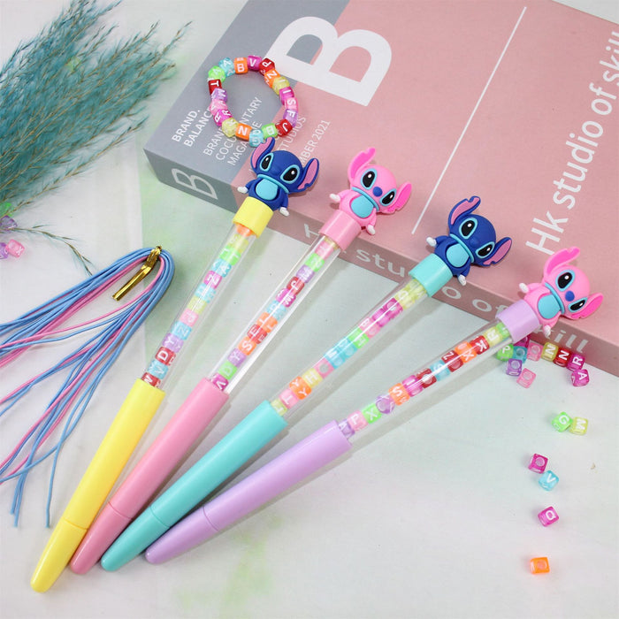 Wholesale 12pcs Plastic Handmade Beaded Dice Pen JDC-PN-LuoYao001