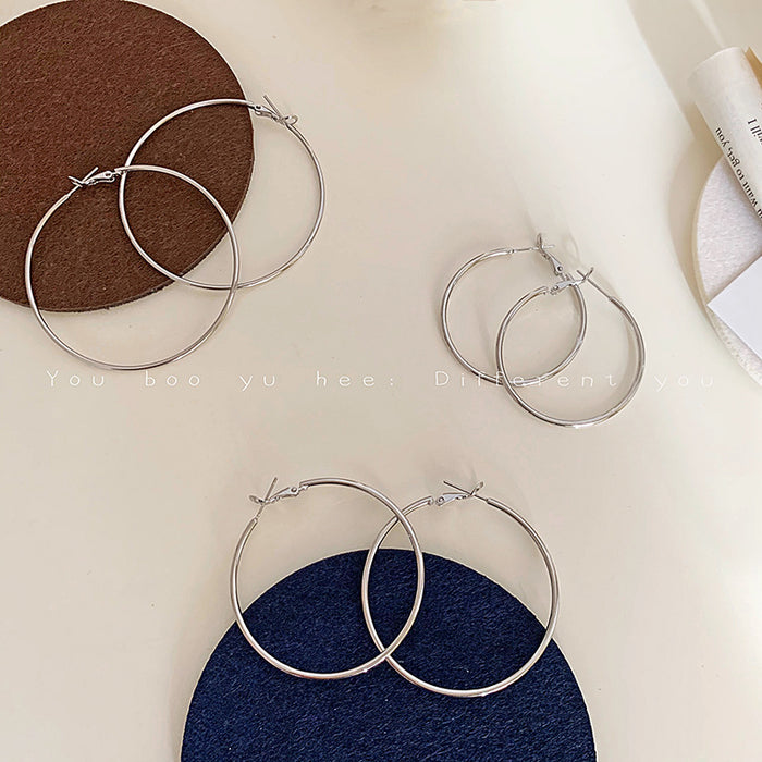 Wholesale  Earrings Women's  Big hoop earrings