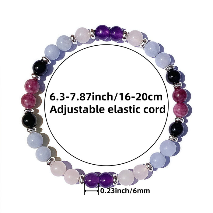 Wholesale Bracelet, Sea Blue, Treasure Red, Jadeite, Obsidian, Natural Crystal