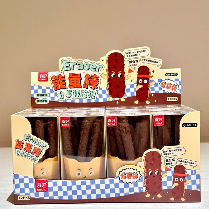 Wholesale Green Onion Eraser Simulation Creative Erasing