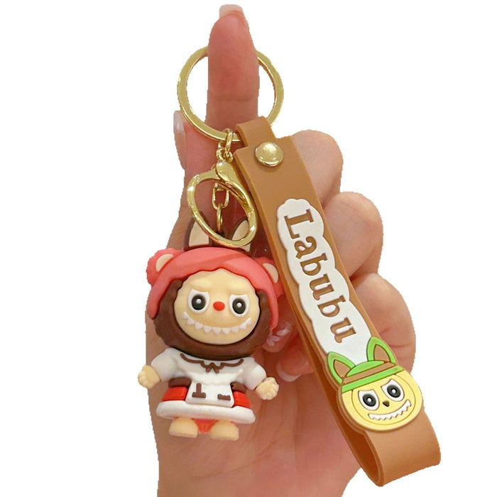 Wholesale Little Sheep Keychain Silicone Doll Pendant Keychain Accessory Small Gift Hanging Ornament