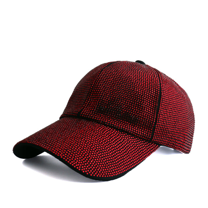 Wholesale Baseball cap with full rhinestone embellishment