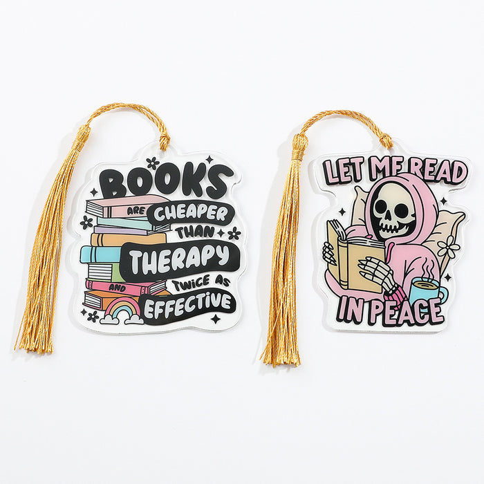 Wholesale Acrylic Bookmark Personality Bookmark