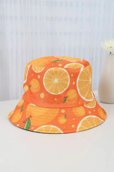 Wholesale geometric graffiti retro fisherman hat printed double-sided all-match basin hat outdoor sun hat