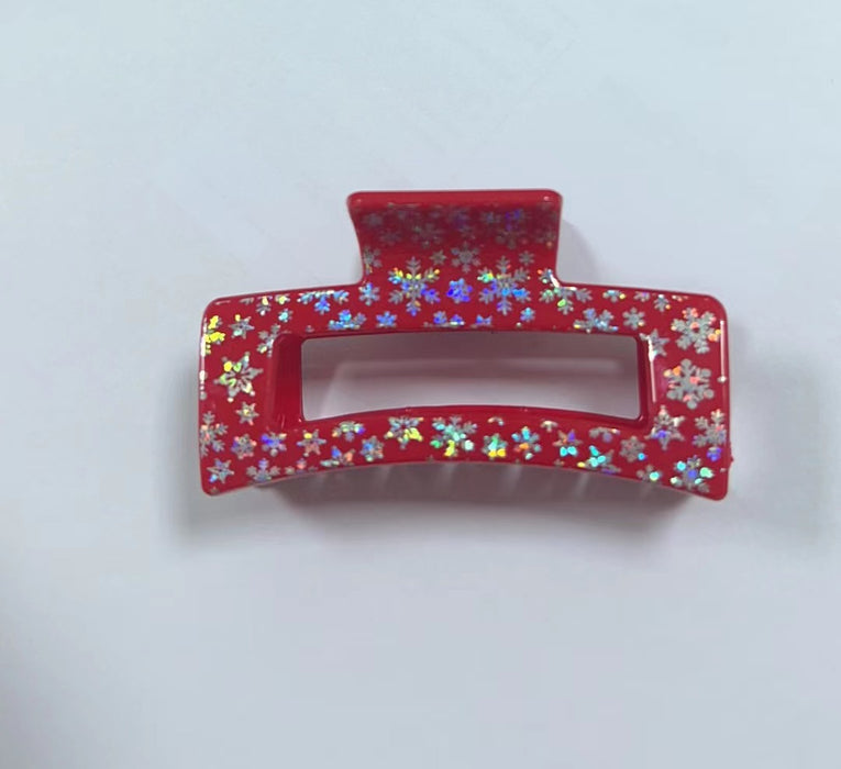 Wholesale Christmas Plastic Hair Clips JDC-HC-Fengp004